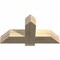 Ekena Millwork Eugene Rough Sawn Timber Gable Bracket, Douglas Fir, 36"W x 18"H x 6"D x 6"F, 12/12 Pitch GBW036X18X0606EUG00RDF - alternate 4